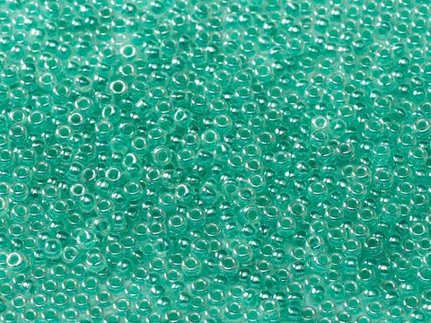 BeadsBalzar Beads & Crafts (MSB15-0536) MIYUKI SEED BEADS 15 TURQUOISE CEYLON (10 GMS)