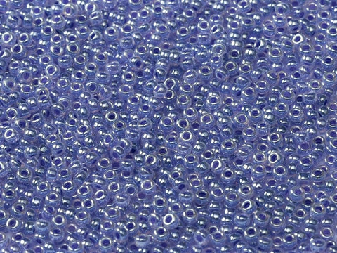 BeadsBalzar Beads & Crafts (MSB15-0538) MIYUKI SEED BEADS 15-0 LILAC CEYLON