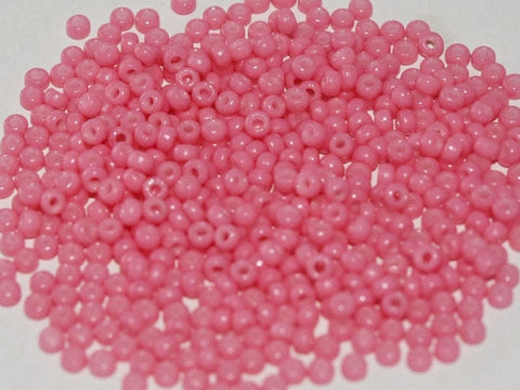 BeadsBalzar Beads & Crafts (MSB15-4467) MIYUKI SEED BEADS 15-0 DURACOAT OPQ CARNATION