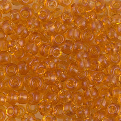 BeadsBalzar Beads & Crafts (MSB6-0133) MIYUKI SEED BEADS 6/0 TRANSPARENT TOPAZ (25 GMS)