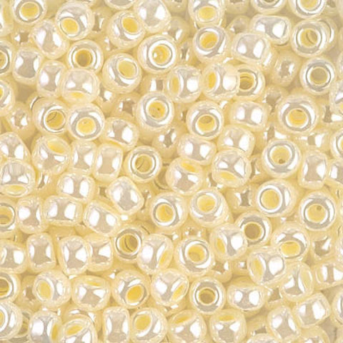 BeadsBalzar Beads & Crafts (MSB6-0527) MIYUKI SEED BEADS 6-0 BUTTER CREAM CEYLON