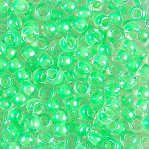 Miyuki 50g Miyuki Seed Beads 6/0 Luminous Mint Green 1120