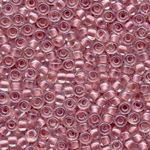 BeadsBalzar Beads & Crafts (MSB6-4606) MIYUKI SEED BEADS 6-0 INSIDE DYED PEARLIZE PINK (25 GMS)