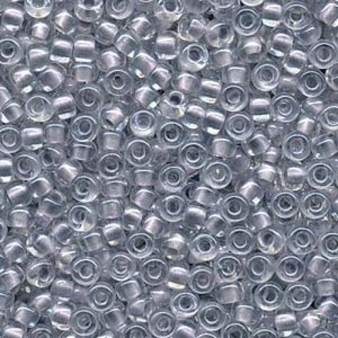BeadsBalzar Beads & Crafts (MSB6-4609) MIYUKI SEED BEADS 6-0 INSIDE DYED PEARLIZE LILAC (25 GMS)