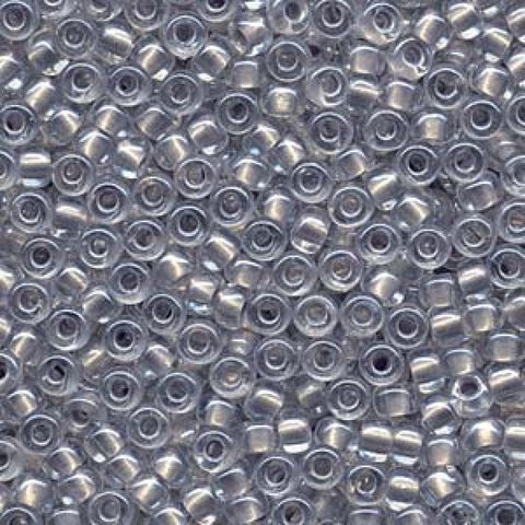 BeadsBalzar Beads & Crafts (MSB6-4613) MIYUKI SEED BEADS 6-0 INSIDE DYED PEARLIZE GREY (25 GMS)