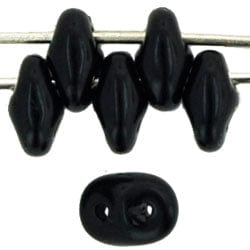 BeadsBalzar Beads & Crafts (MSD-23980) MATUBO SUPERDUO 2X5MM JET