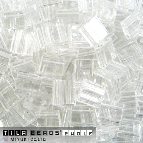 BeadsBalzar Beads & Crafts (MTL-0131) MIYUKI TILA BEADS CRYSTAL