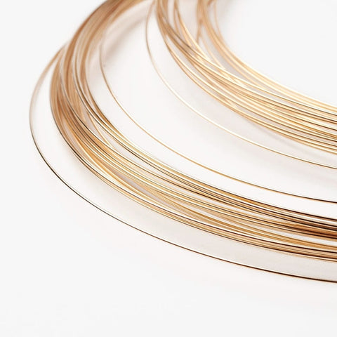 BeadsBalzar Beads & Crafts (MW3952) Memory Wire, Golden Each loop 11.5cm in diameter, the wire: 0.6mm in diameter