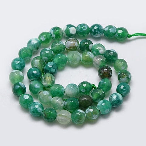 BeadsBalzar Beads & Crafts Natural fire Agate (BG2889)