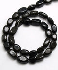 BeadsBalzar Beads & Crafts Natural Obsidian Black Nuggets (BG4145)