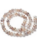 BeadsBalzar Beads & Crafts (PE7540-09) Natural Cultured Freshwater Pearls ,  Seashell Color  6~8mm