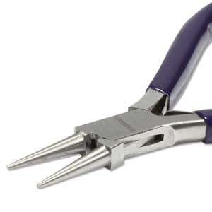 BeadsBalzar Beads & Crafts (PL513) ROUNDNOSE PLIER 115MM W/SPRING (1 PC)