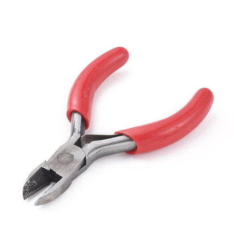 BeadsBalzar Beads & Crafts (PL6698) Carbon Steel Jewelry Pliers, 3" Side Cutting Pliers, Side Cutter