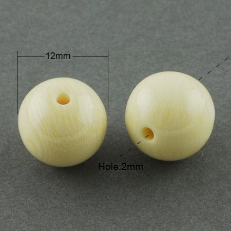 BeadsBalzar Beads & Crafts (RB3710) Acrylic beads 12mm (16PCS)