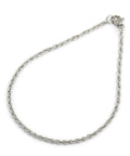 BeadsBalzar Beads & Crafts (SB4640) 304 Stainless Steel Rope Chain Bracelet