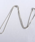 BeadsBalzar Beads & Crafts (SC4719) 304 Stainless Steel Box Chain Necklaces