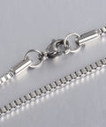 BeadsBalzar Beads & Crafts (SC4719) 304 Stainless Steel Box Chain Necklaces