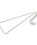 BeadsBalzar Beads & Crafts (SC4733) 304 Stainless Steel Ball Chain Necklace