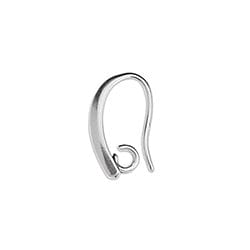 BeadsBalzar Beads & Crafts SILV.ANTIQUE (GQE8488-ANS) (GQE8488-X) Brass ear hook 15x9mm (4 PCS)