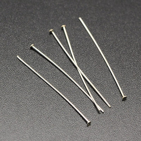 BeadsBalzar Beads & Crafts Silver 925 headpins (SS3466)