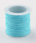 BeadsBalzar Beads & Crafts SKY BLUE (NC156-110) (NC156-X) Nylon Thread Cord, about 0.8-1mm (35m/roll).