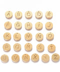 BeadsBalzar Beads & Crafts SL6936-SET (SL6936-X) 304 Stainless Steel Charms, Choose LETTER 10mm