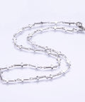 BeadsBalzar Beads & Crafts (SN6092A) 304 Stainless Steel Chain Necklace, Cross, (45.5cm)