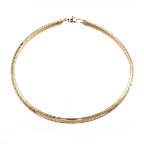 BeadsBalzar Beads & Crafts (SN6850A) 304 Stainless Steel Necklaces, Herringbone Chains, Golden (45cm) long