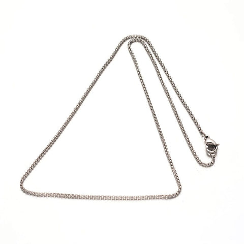 BeadsBalzar Beads & Crafts (SN8217-35) 304 Stainless Steel Cable Chain Necklaces,(40cm)