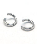 BeadsBalzar Beads & Crafts Stainless Steel Jump Rings (10 grams)  (JR4397)