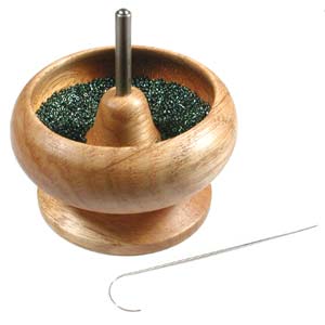 BeadsBalzar Beads & Crafts (SW16) SPIN&STRING MINI (MED) WOODEN BEAD SPINNER (1 SET)