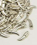 BeadsBalzar Beads & Crafts (TB4460) Horn Pendants (20 pieces)