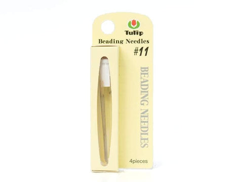 BeadsBalzar Beads & Crafts (TBN-003E)  TULIP Beading Needles #11, 48,5mm, 4 pieces