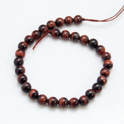 BeadsBalzar Beads & Crafts Tiger eye 6mm (TE4117)