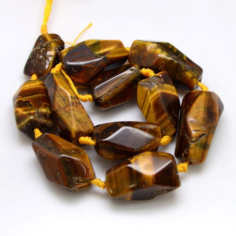 BeadsBalzar Beads & Crafts Tiger eye (BG3746)