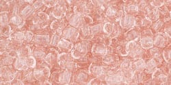BeadsBalzar Beads & Crafts (TR-08-11) TOHO - Round 8/0 : Transparent Rosaline (25 GMS)
