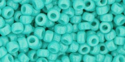 BeadsBalzar Beads & Crafts (TR-08-55-250G) TOHO - Round 8/0 : Opaque Turquoise (250 GMS)