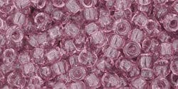 BeadsBalzar Beads & Crafts (TR-08-6) TOHO - Round 8/0 : Transparent Lt Amethyst (25 GMS)