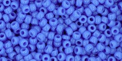 BeadsBalzar Beads & Crafts (TR-11-43D) TOHO - Round 11/0 : Opaque Cornflower (25 GMS)