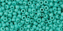 BeadsBalzar Beads & Crafts (TR-11-55-250G) TOHO - Round 11/0 : Opaque Turquoise (250 GMS)