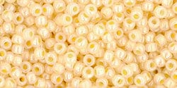 BeadsBalzar Beads & Crafts (TR-11-903) TOHO - Round 11/0 : Ceylon Custard (25 GMS)