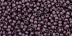 BeadsBalzar Beads & Crafts (TR-11-Y617) TOHO - Round 11/0 : HYBRID Metallic Suede - Pink (25 GMS)