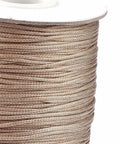 BeadsBalzar Beads & Crafts (WC-A121) CAMEL (WC-X) Korean Waxed Polyester Cord, 1mm (85yards/roll)