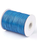 BeadsBalzar Beads & Crafts (WC-A161) ROYAL BLUE (WC-X) Korean Waxed Polyester Cord, 1mm (85yards/roll)