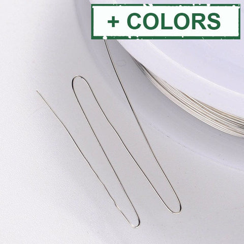 BeadsBalzar Beads & Crafts (WC29X) Copper Jewelry Wire, 0.3MM (25 MTRS)