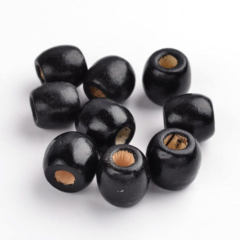 BeadsBalzar Beads & Crafts Wood Beads 16mm (50 pieces) (WB4414)