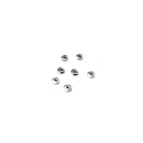 BeadsBalzar Beads & Crafts Zamak Bead Irregular 4.8x1.9mm (Ø 1.4mm) (GOLD COLOR) (GE1883)