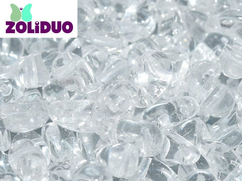 BeadsBalzar Beads & Crafts (ZL-00030) ZOLIDUO® LEFT VERSION 5 X 8 MM CRYSTAL