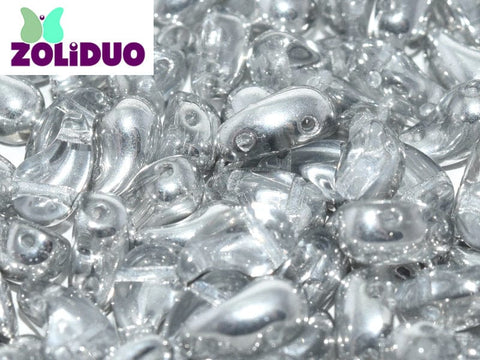 BeadsBalzar Beads & Crafts (ZR-00030-27001) ZOLIDUO® RIGHT VERSION 5 X 8 MM CRYSTAL LABRADOR