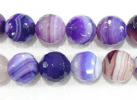 (BG3919) Agate Purple 6mm (BG3919) Agate Purple 6mm